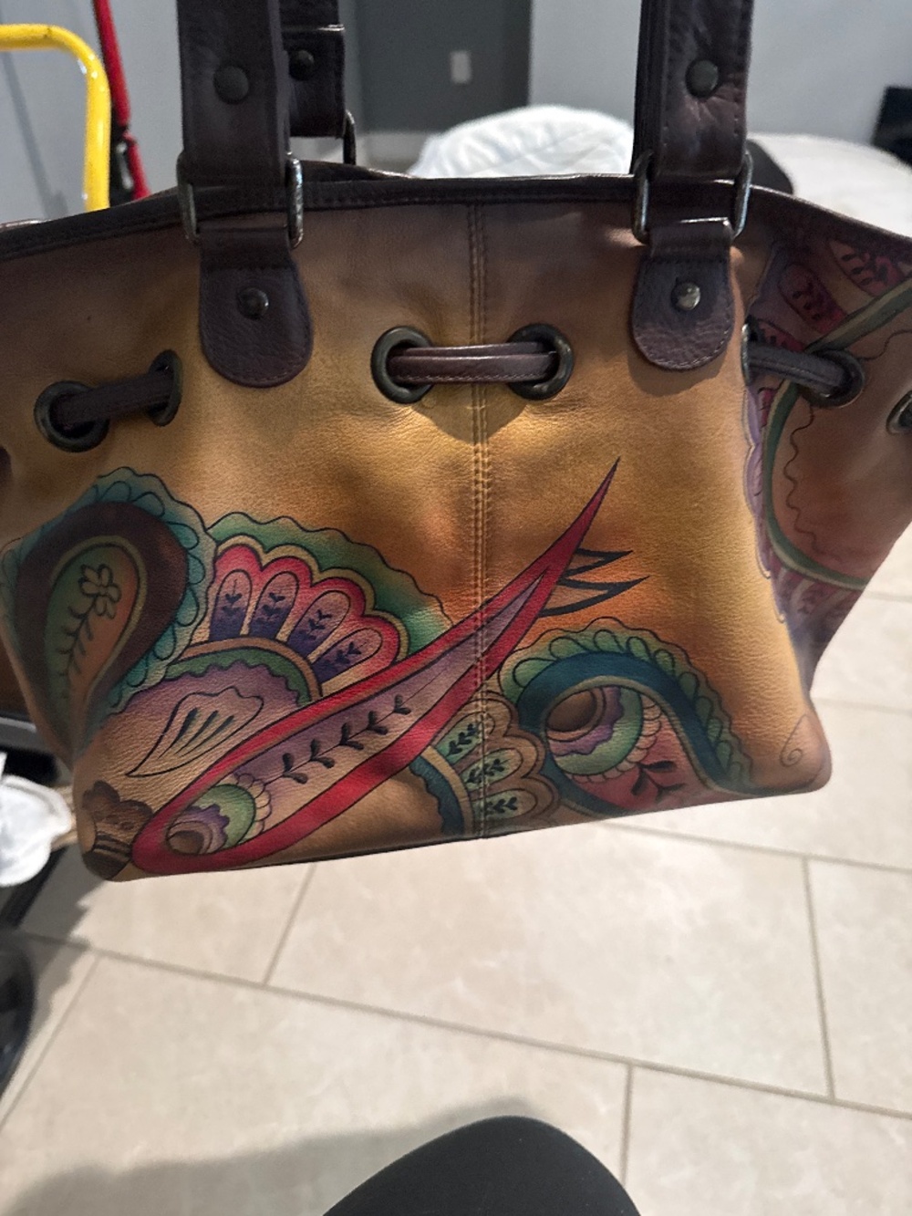 Anuschka Paisley Bag
